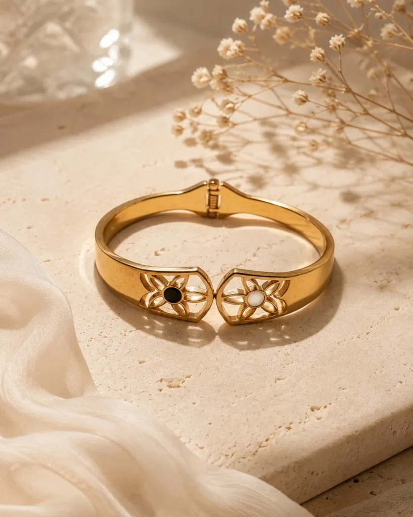 Dual Bloom Cuff
