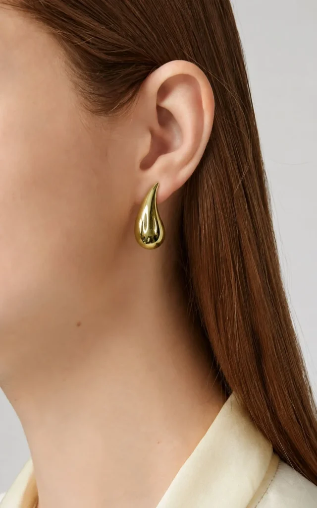 Golden Dewdrop Earrings
