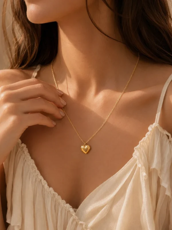 Golden Heart Pendant