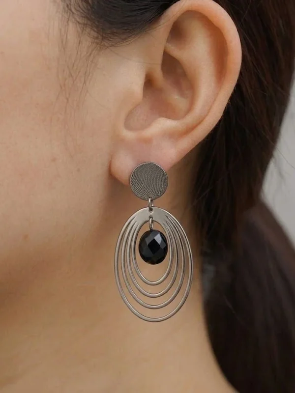 Midnight Orbit Earrings