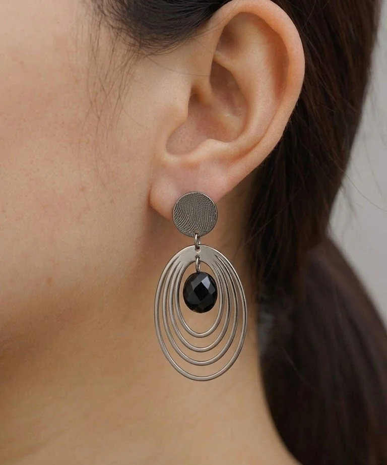 Midnight Orbit Earrings