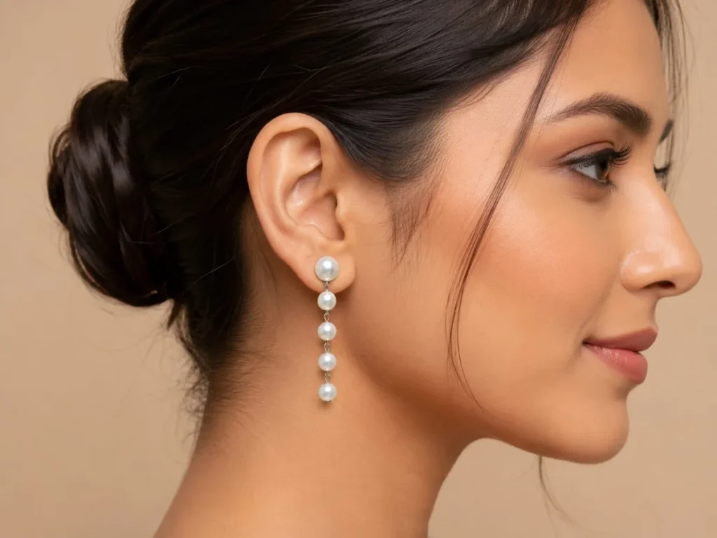 Pearl Cascade Earrings