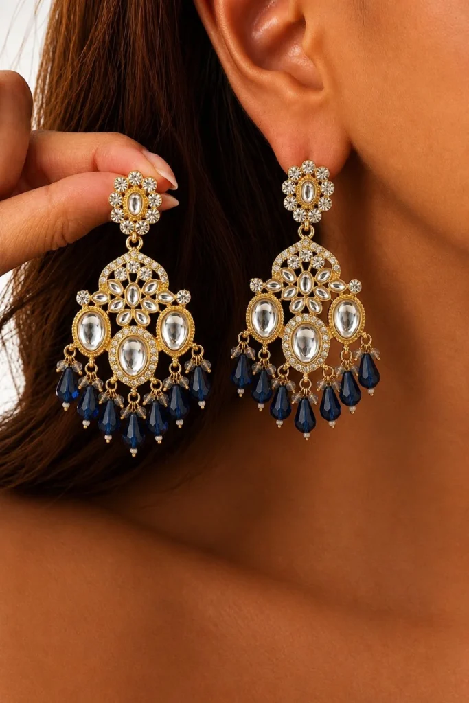 Sapphire Noor Earrings