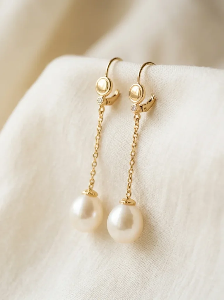 Freshwater Pearl Drop Earrings