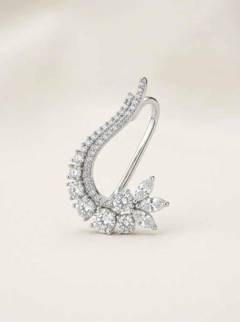 Crystal Ear Cuff (Single)