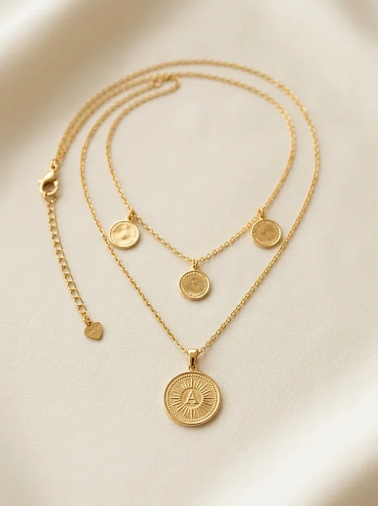 Layered Coin Necklace