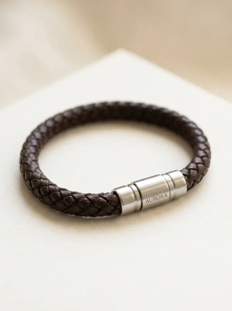 Braided Leather Bracelet