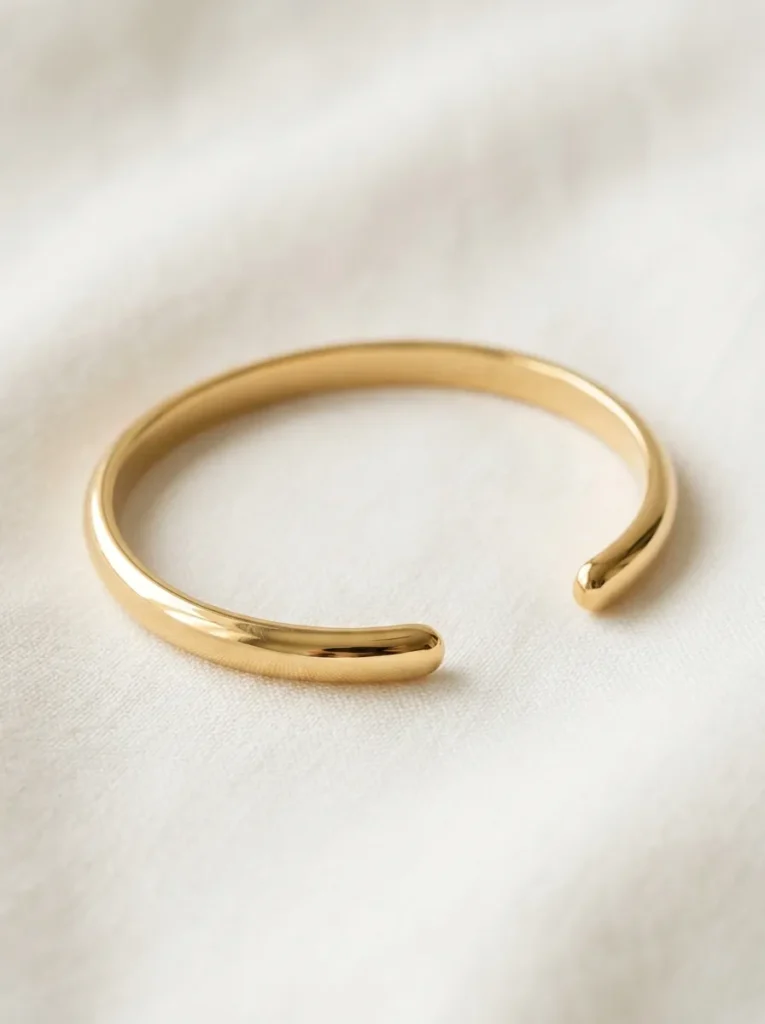 Modern Sleek Cuff Bangle