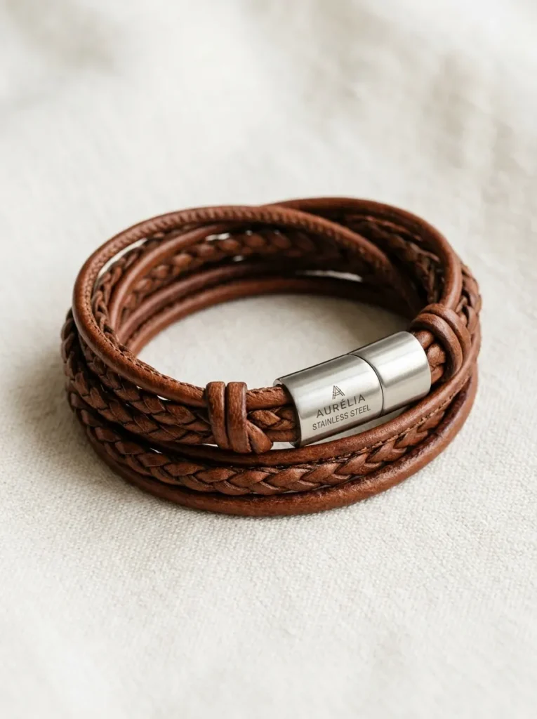 Leather Wrap Bracelet