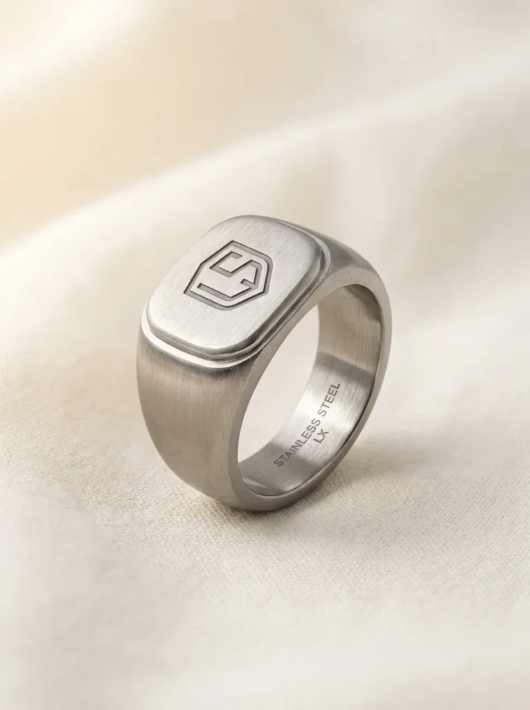 Men’s Matte Signet Ring